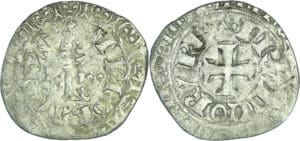 France - Charles V (1364-1380) - Blanc au K - (20 avril 1365)