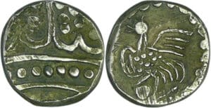 Inde - Territoire de Pondichéry - Louis-Philippe I (1830-1848) - 1/2 fanon 1837