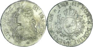 France - Louis XVI (1774-1792) - Écu aux branches d’olivier - 1788 M (Toulouse) 8/7