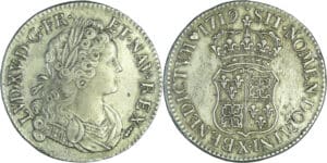 France - Louis XV (1715-1774) - Écu de France-Navarre - 1719 X (Amiens)