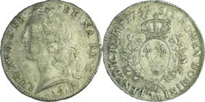 France - Louis XV (1715-1774) - Écu de Béarn au bandeau - 1757 Pau