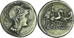 Mallia - Denier (111-110 av. J.-C.)
