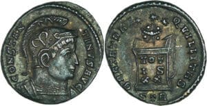 Constantin 1er - Nummus (Ticinum)