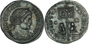 Constantin 1er - Nummus (Lyon)