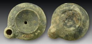 Rome - Lampe en terre cuite - 1er / 2ème siècle ap. J.-C.