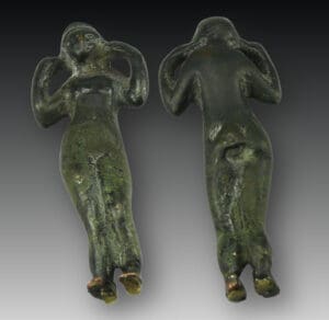 Rome - Statuette de Vénus en bronze - 1er / 2ème siècle ap. J.-C.
