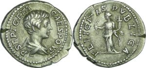 Géta - Denier (203, Rome) - La Félicité