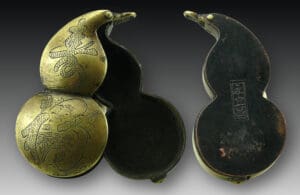 Chine - Dynastie Kuang Hsu - Brûle encens en cuivre - 1875 / 1908