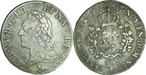 France - Louis XV (1715-1774) - Écu de Béarn à la vieille tête - 1772 Pau (Pau)