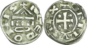 France - Franche-Comté - Denier (Lons-le-Saunier) vers 1100