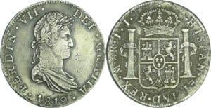 Mexique - Ferdinand VII (1808-1821) - 8 réales 1819 Mo J.J. (Mexico)