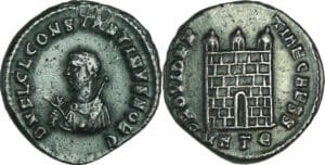 Constantin II - Nummus (317, Héraclée)