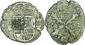 France - Franche-Comté - Philippe IV - 1/32 de patagon 1622 (Dole)