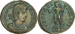 Constance II - Nummus (Sirius)