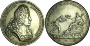France - Médaille de Louis XIV - Récompense aux marins, 1692
