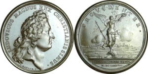 France - Médaille de Louis XIV - Prise de Philisbourg 1688, par J. Mauger