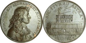 France - Médaille de Louis XIV - Fondation de l’Observatoire de Paris, 1667