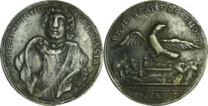 Allemagne - Médaille de Frédéric, roi de Prusse 1757