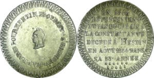 France - Médaille politique - Mort de Jean-Pierre Fourmentin 1854