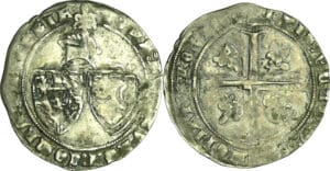 Flandre - Jean sans Peur - Double gros d'argent (Gand)
