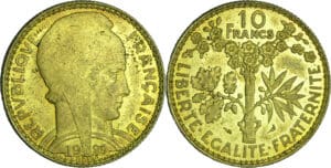 France - Troisième république (1871-1940) - Essai concours de 10 Francs Bazor 1929