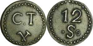 France - Louis XVIII (1815-1824) - Mines d'Aniche - 12 sous SD
