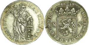 Pays-Bas - Hollande - X stuiver 1749