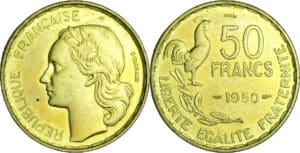 France - Quatrième république (1947-1959) - Essai 50 francs G. Guiraud 1950