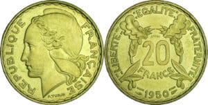 France - Quatrième république (1947-1959) - Essai concours Turin de la 20 francs 1950