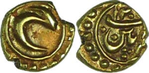 Inde - Mysore - Tipu Sultan (1782-1799) - Fanam 120x (1797) Kalikut