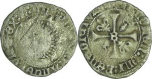 France - Charles VIII (1483-1498) - Liard de Bretagne - Rennes