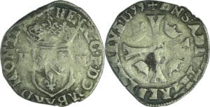 France - Dombes - Henri II de Montpensier - Douzain 1599 Trévoux (Trévoux)