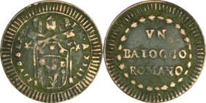 Italie - Etat papal - Pie VI (1775-1799) - Baiocco 1797
