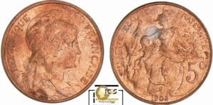 France - Troisième république (1871-1940) - 5 centimes Dupuis 1903