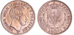 Allemagne - Preussen - Friedrich Wilhelm III (1797-1840) - 1/6 taler 1826 A