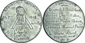 France - Médaille politique - Gouvernement provisoire du 24 février 1848