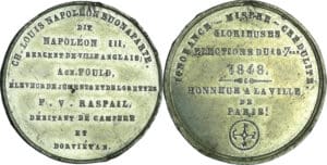 France - Médaille politique - Elections du 18 septembre 1848