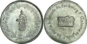 France - Médaille politique - Mort sur la barricade du faubourg Saint-Antoine, journées de Juin, 1848